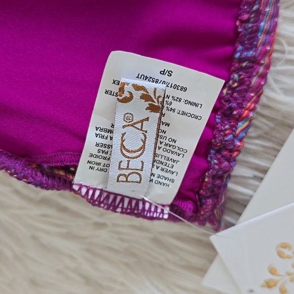 NWT Becca by Rebecca Virtue Mosaic Emily top - Picture 5 of 7